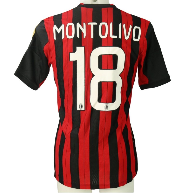 Montolivo's Milan Match-Issued Shirt, 2013/14