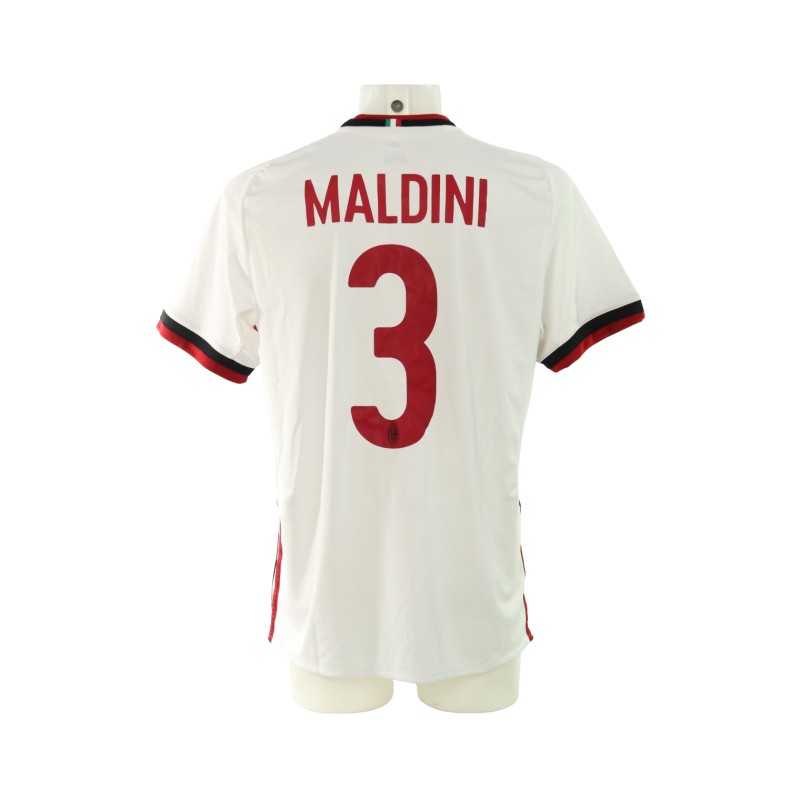 Maglia Ufficiale Maldini Milan, 2017/18 - Autografata