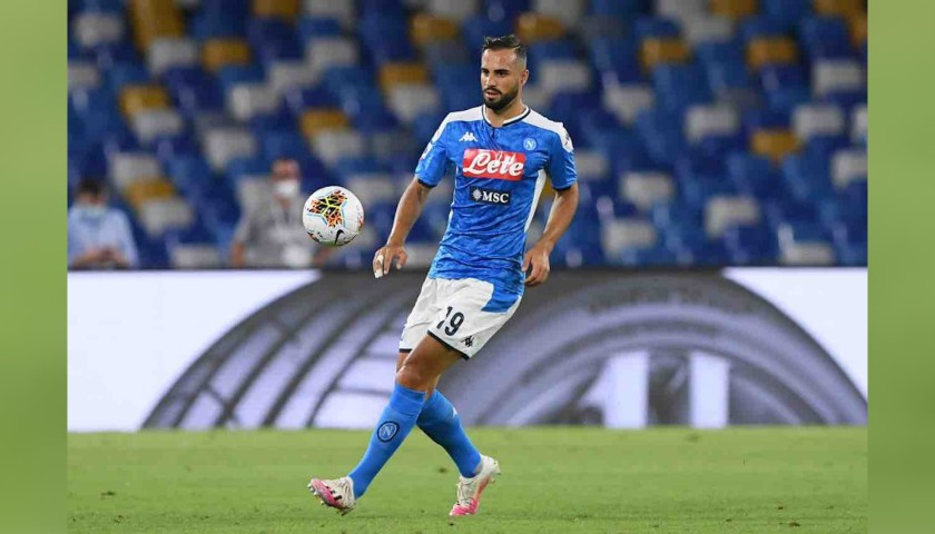 Maksimovic's Worn Shirt, Napoli-Lazio 2020