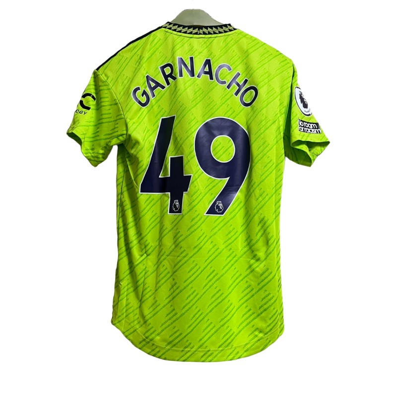 Alejandro Garnacho's Manchester United 2022/23 Match Third Shirt