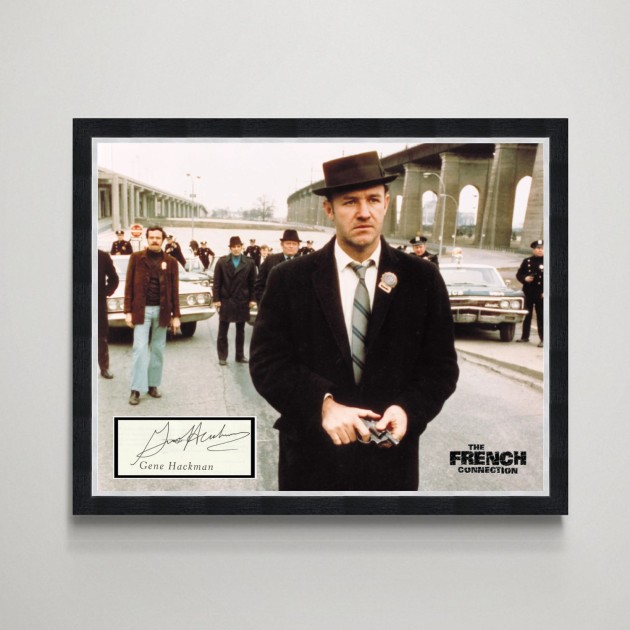 Display “Il braccio violento della legge” - autografato da Gene Hackman