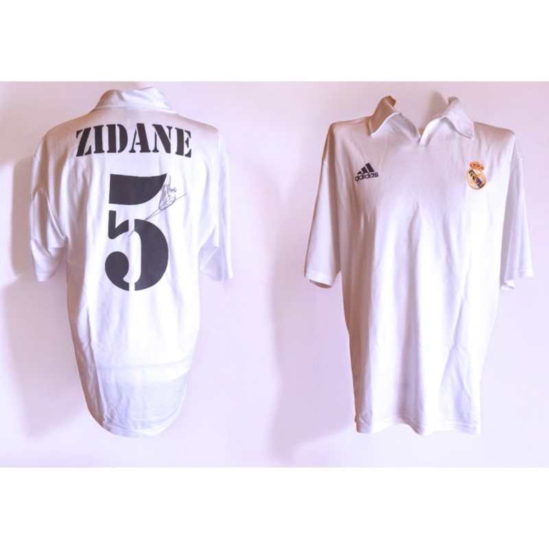 Zidane's Real Madrid Signed Shirt