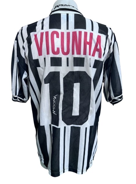 Souza's Rio Branco de Americana Match-Issued Shirt, 1995/96