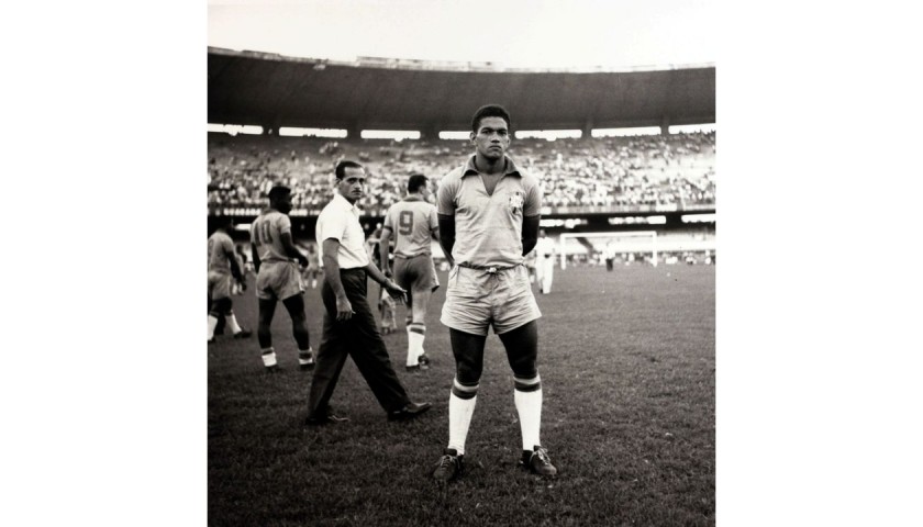Garrincha's Brazil Worn Shirt, 1966
