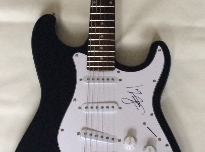 Electric Guitar Signed by Aerosmith's Steven Tyler