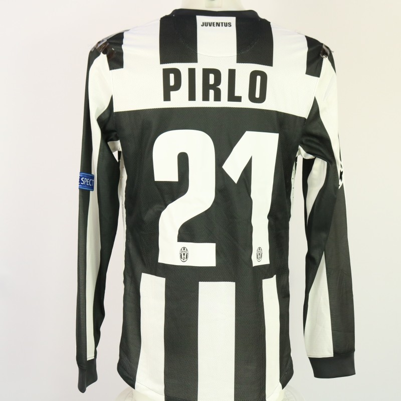 Pirlo's Juventus Match-Issued Shirt, UCL 2012/13