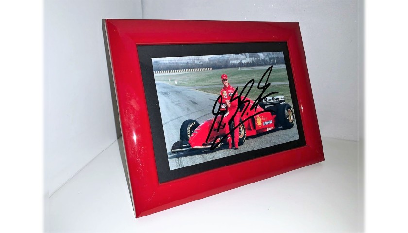 Michael Schumacher Signed Photograph