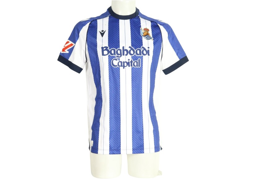 Gorrotxa's Signed Unwashed Shirt, Real Sociedad vs Oviedo 2026