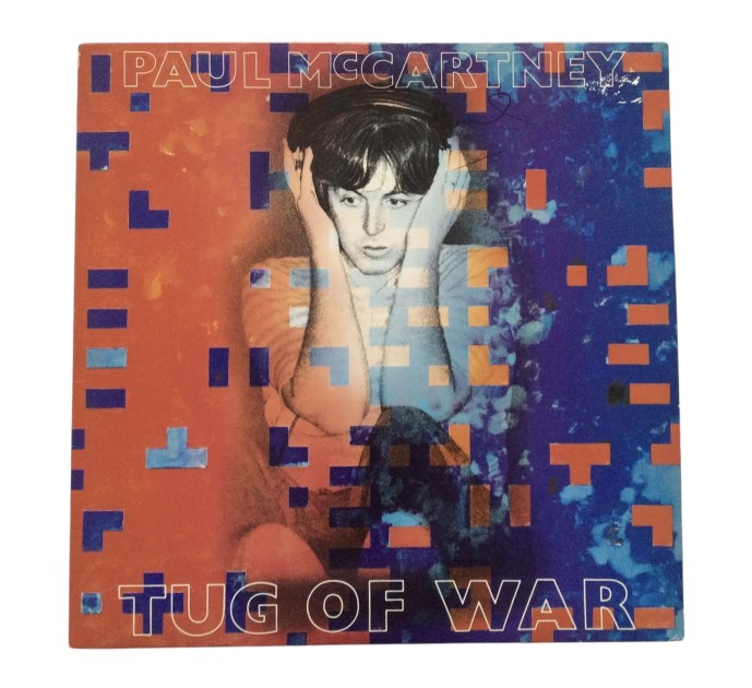 Paul McCartney Signed 'Tug Of War' Vinyl LP