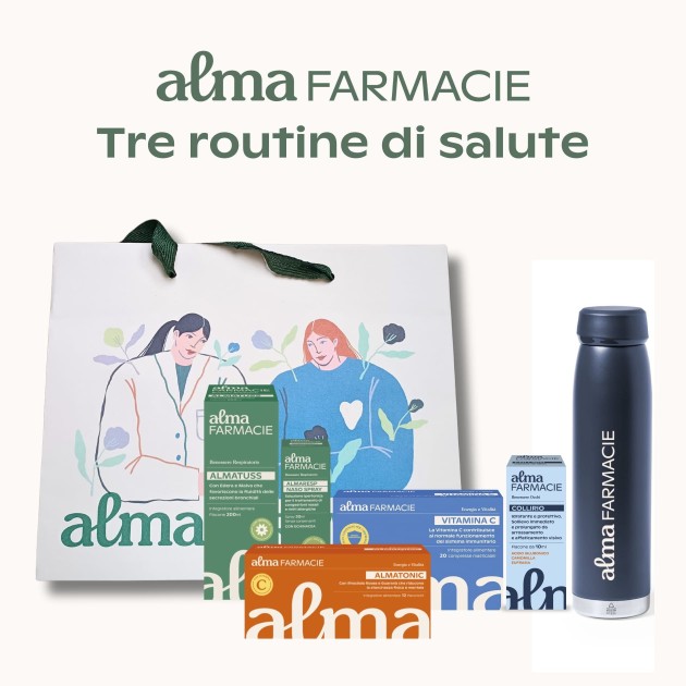 Alma Farmacie: three health routines for every need