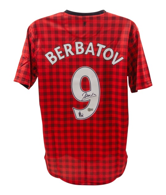 Dimitar Berbatov's Manchester United Signed Shirt 