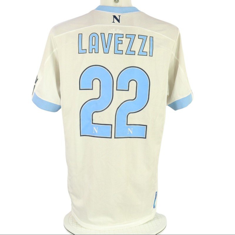 Lavezzi's Napoli Match-Worn Shirt, 2010/11