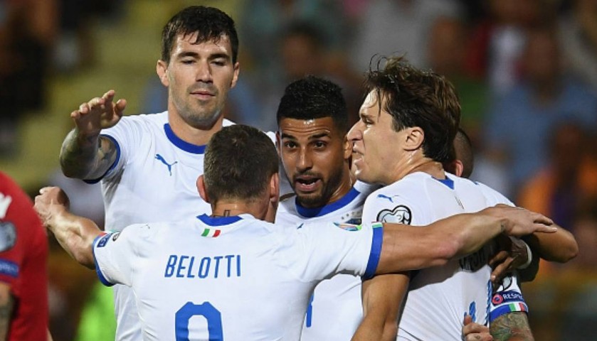 Romagnoli's Match Shirt, Liechtenstein-Italy 2019