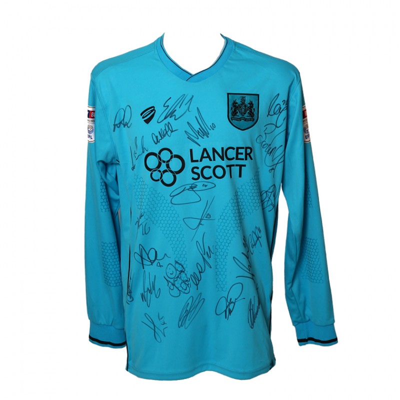 Bristol City FC 1st Team Keeper's Shirt Signed by the 2017/18 1st Team