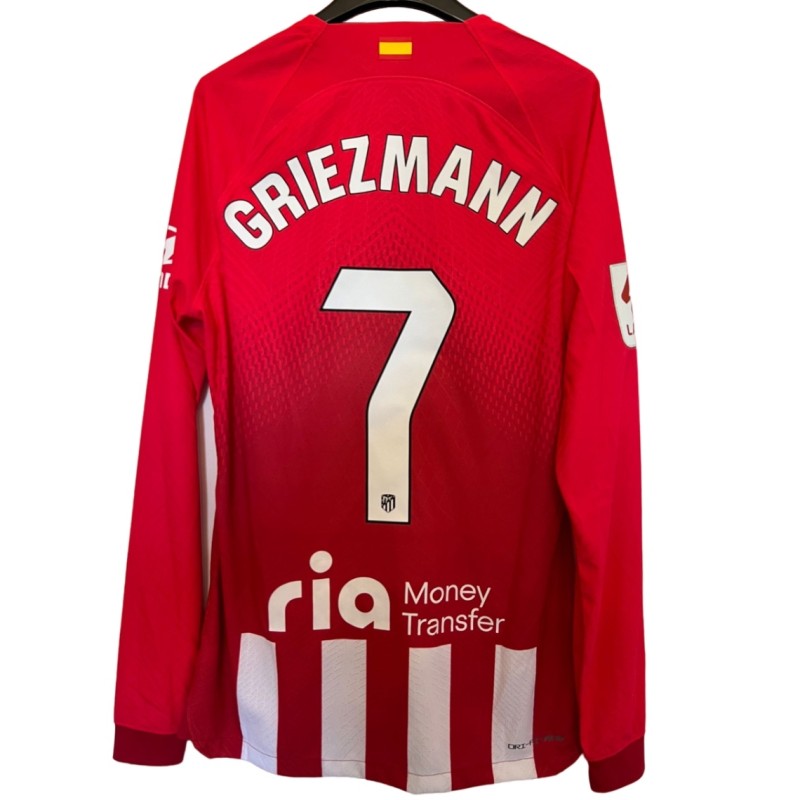 Griezmann Atletico Madrid match shirt, 2023/24