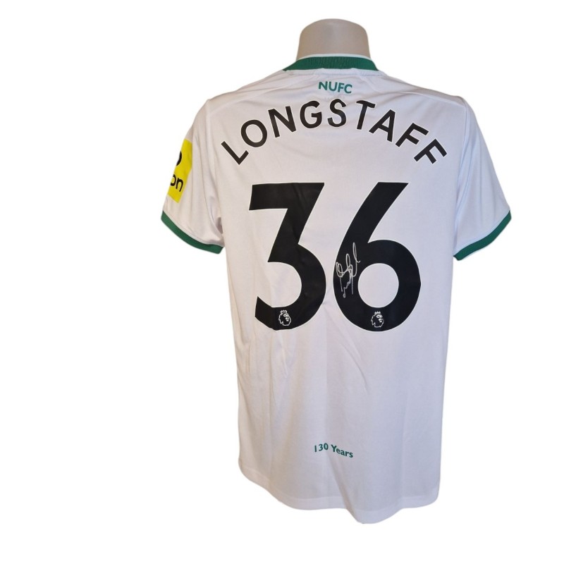 Terza maglia ufficiale firmata da Sean Longstaff per il Newcastle United 2022/23