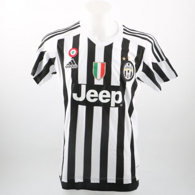 Official Pogba Juve shirt, Serie A 15/16 - signed by the players