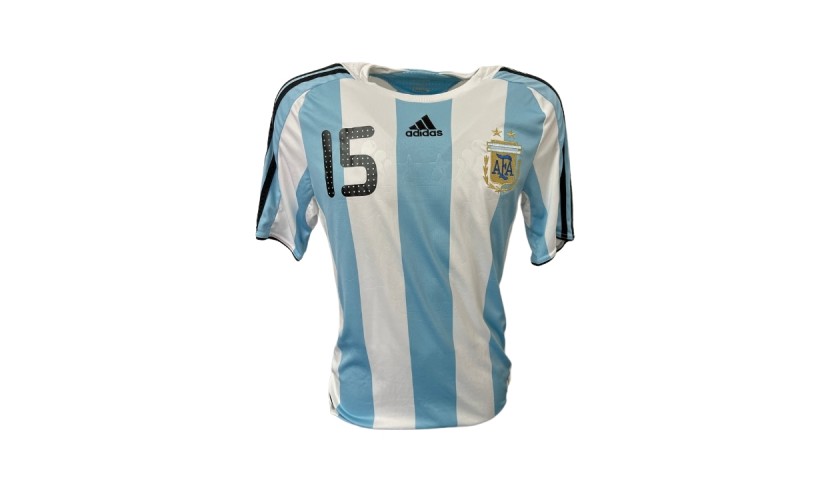 Lionel Messi Argentina Signed Shirt - CharityStars