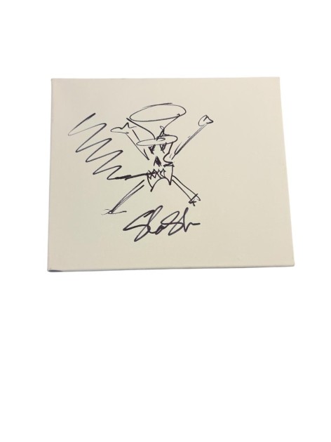Slash of Guns N' Roses Signed Art Canvas