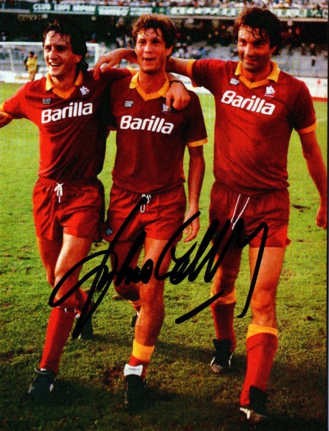 Photo signed by Fulvio Collovati