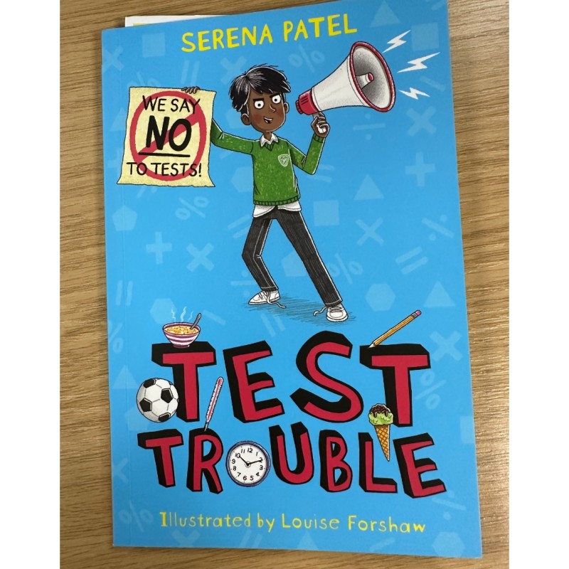 Test Trouble Signed by Serena Patel + Postcard