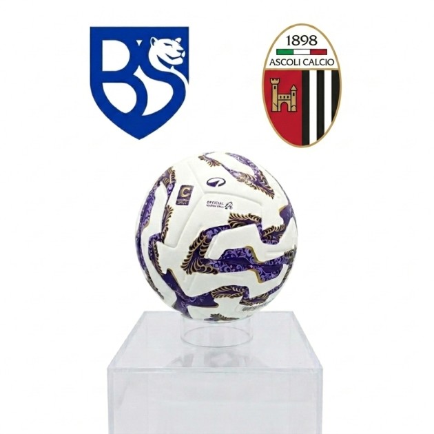 First Goal Serie C Play-Off Finals Signed Match-Ball, Union Brescia vs Ascoli 2026