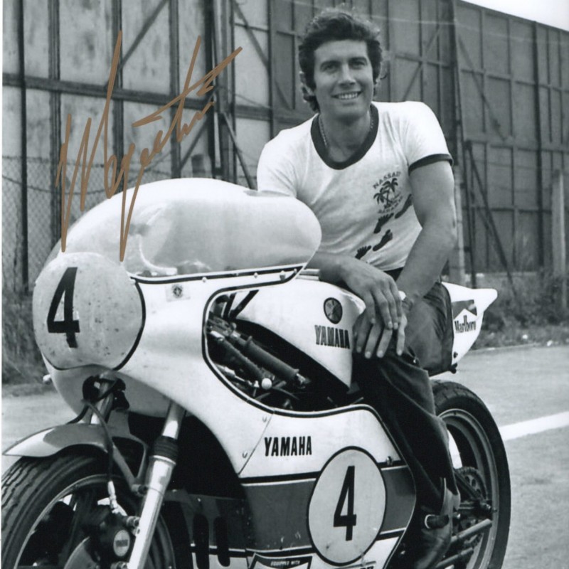 Giacomo Agostini Signed Photograph