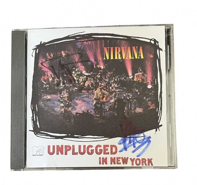 Nirvana Signed 'Unplugged in New York' CD