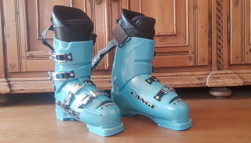 Kristian Ghedina's Lange Ski Boots