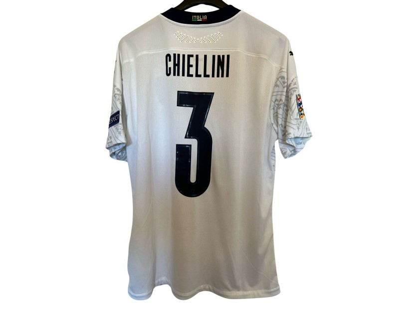 Chiellini Match Shirt, Holland vs Italy 2020