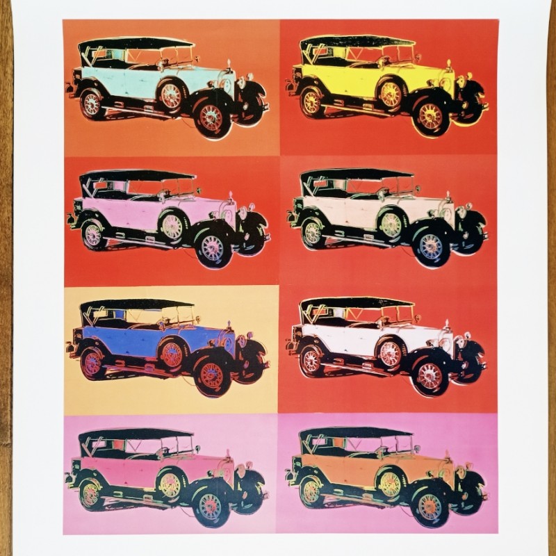 Andy Warhol "Cars - 400 Tourenwagen" Poster