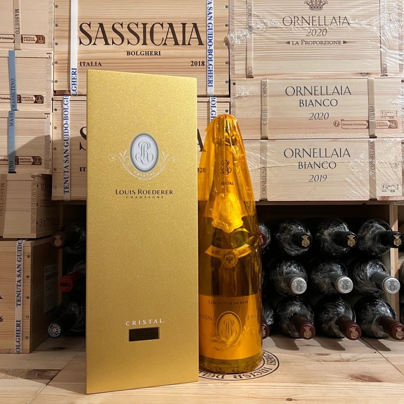 Cristal 2012 Magnum Louis Roederer in Wooden Case