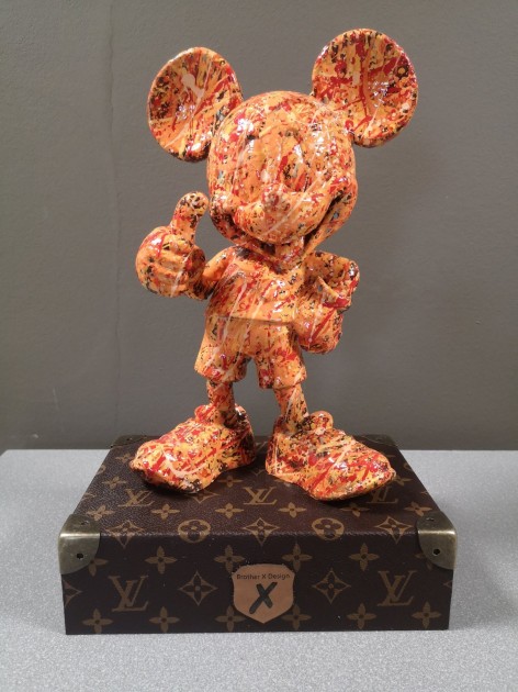 Life is Good Louis Vuitton Mickey by Brother X - XL Charity Edition