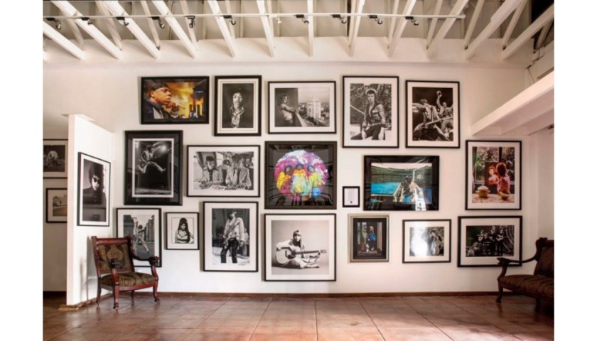 Framed Rolling Stones Photo and Private Tour of Mr. Musichead Gallery in LA!