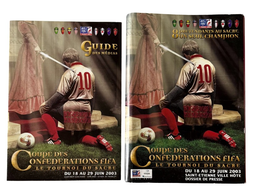 Media Guide Confederation Cup Francia 2003