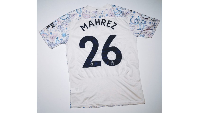 Win a Mahrez's Man City Match-Issued Signed Shirt