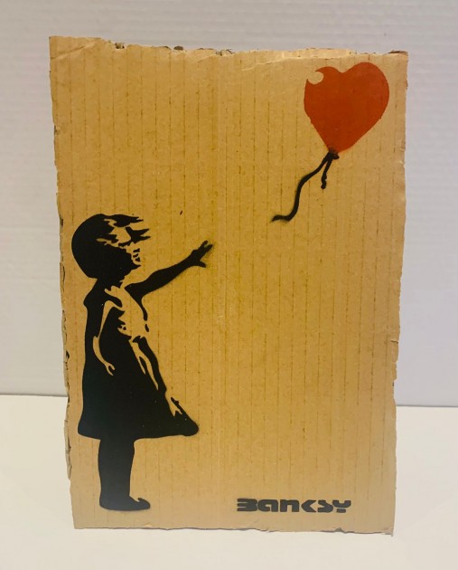 Girl with Balloon by Banksy - Dismaland Souvenir