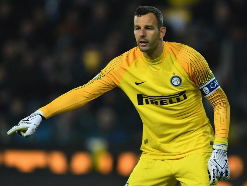 Maglia gara Handanovic Inter, 2018/19