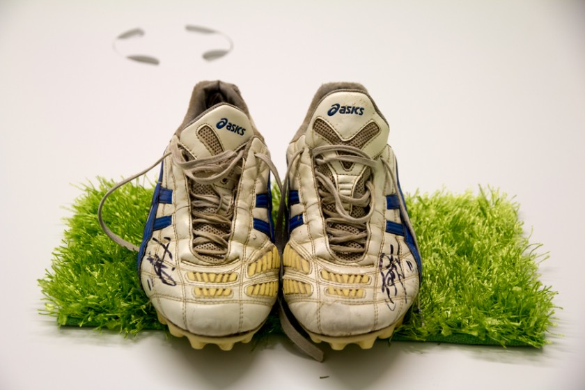 Football Boots Worn and Autographed by Paolo De Ceglie, Season 2012/2013
