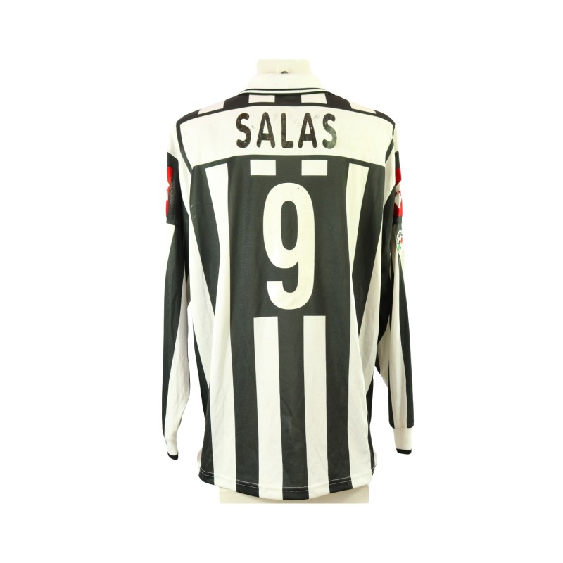 Salas' Juventus Match-Issued Shirt, 2001/02