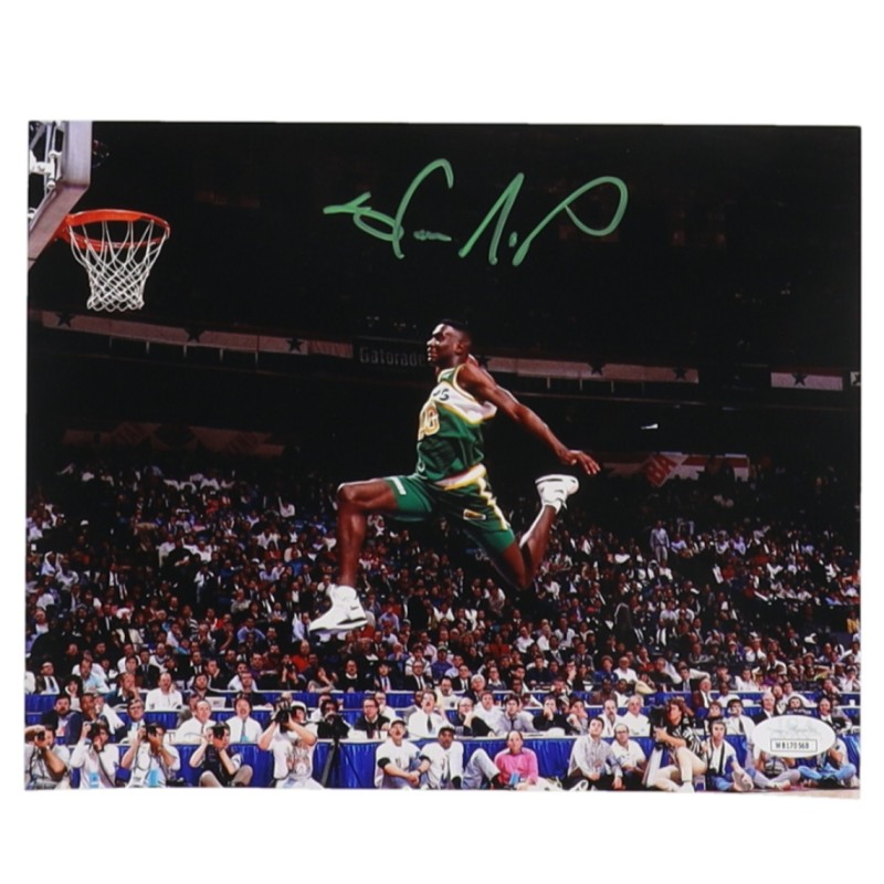 Shawn Kemp Signed Picture