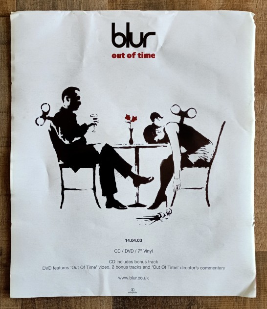 Banksy 'Blur Out Of Time' Poster Advertisement - CharityStars