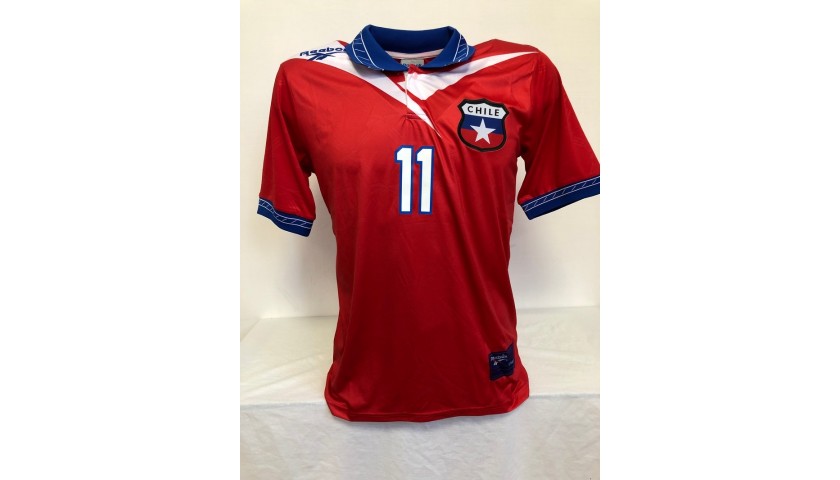 Camiseta 2020/21 Chile futebol Away - Marcelo Salas