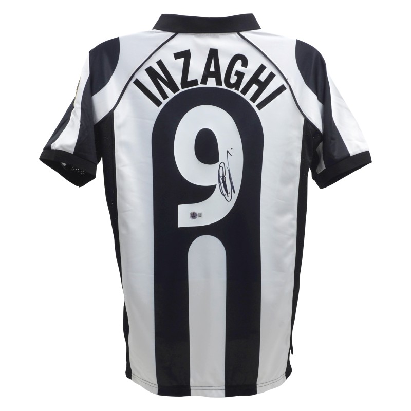 Filippo Inzaghi's Juventus Signed Replica Shirt