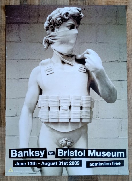 Banksy vs Bristol Museum Exhibition Poster 