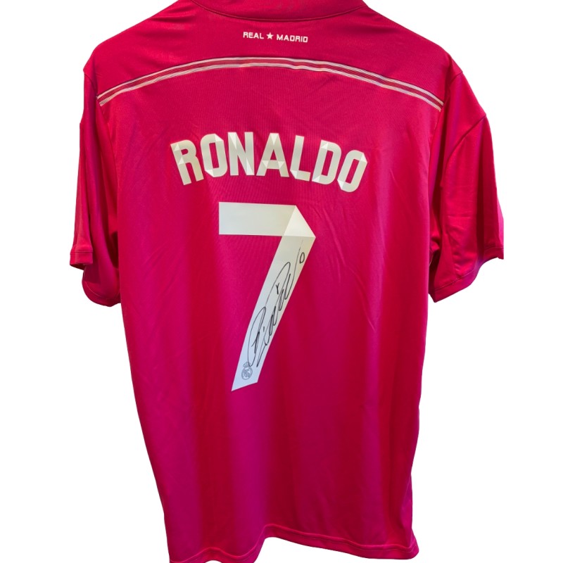 Cristiano Ronaldo's Real Madrid 2014/15 Signed Shirt 