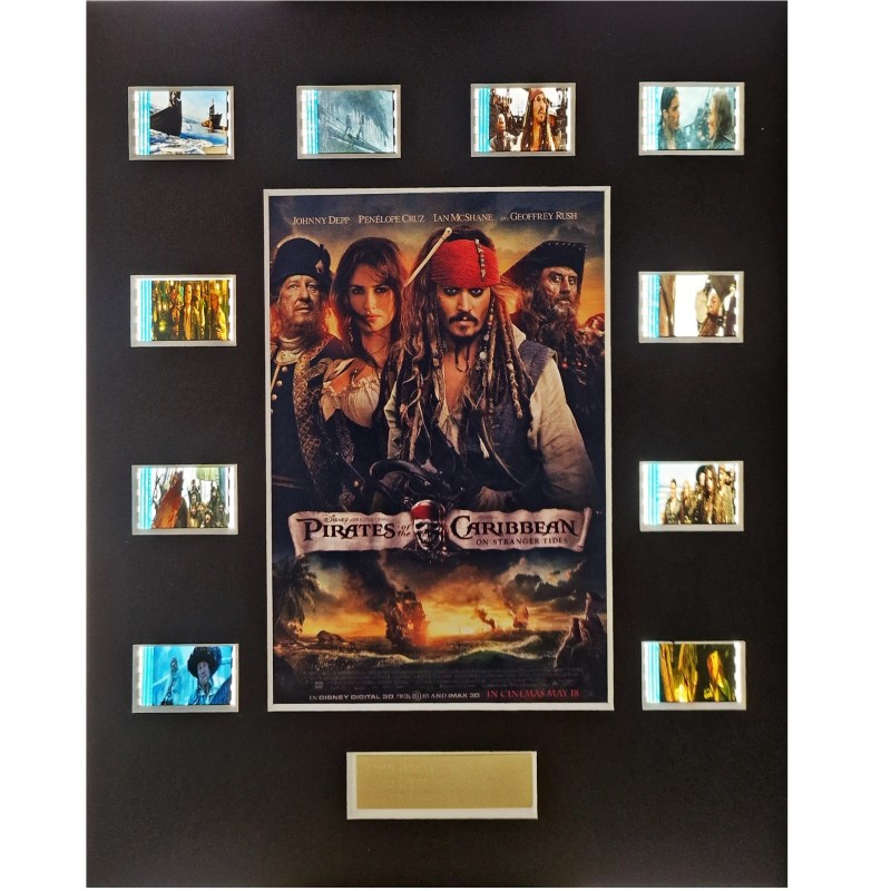 Maxi Card con frammenti originali della pellicola Pirates of the Caribbean On Stranger Tides