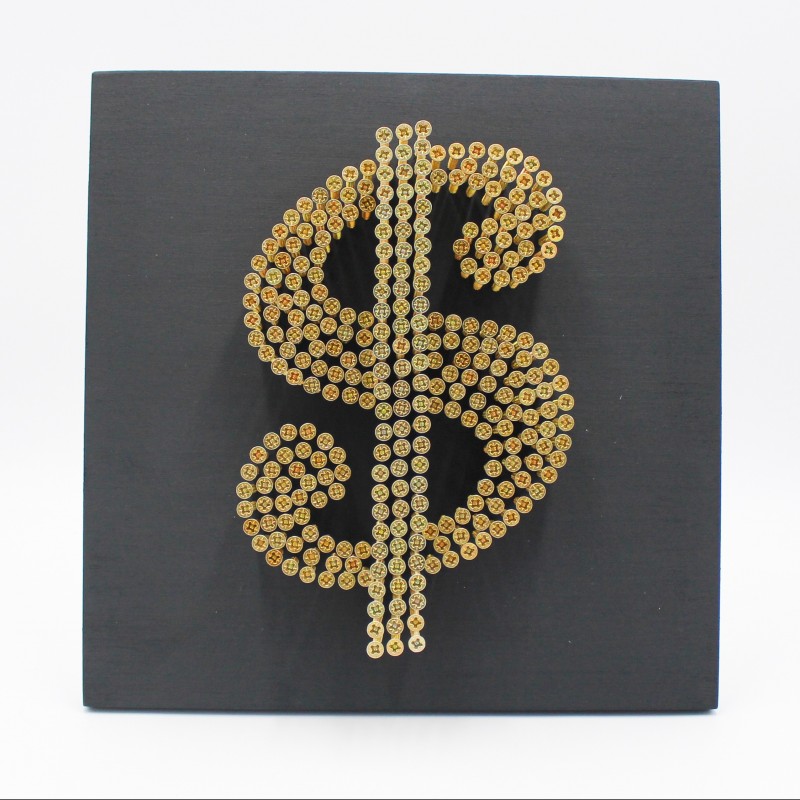 "Dollar Warhol Gold" by Alessandro Padovan