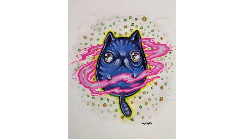 "Meow Into the Void" by Mar Williams