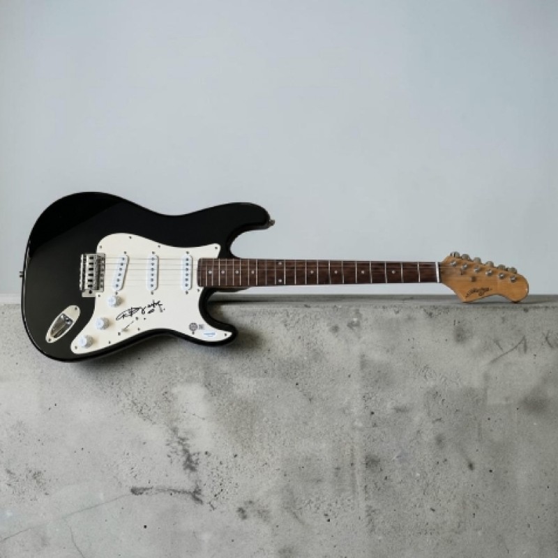 Angus Young of AC/DC Signed Stratocaster Style Electric Guitar 